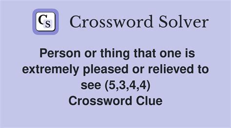 extremely pleased Crossword Clue .